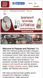 Mobile Screenshot of plaquesandpatches.com